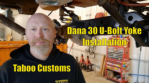 TJ/XJ Dana 30 U-Bolt Yoke Discussion and Installation
