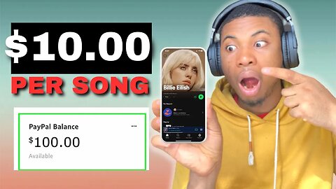 Earn $900 Just By Listening To Music! (Make Money Online For Free)
