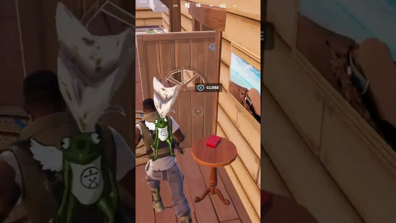 The deer was looking at me #epic #fortnite #gaming