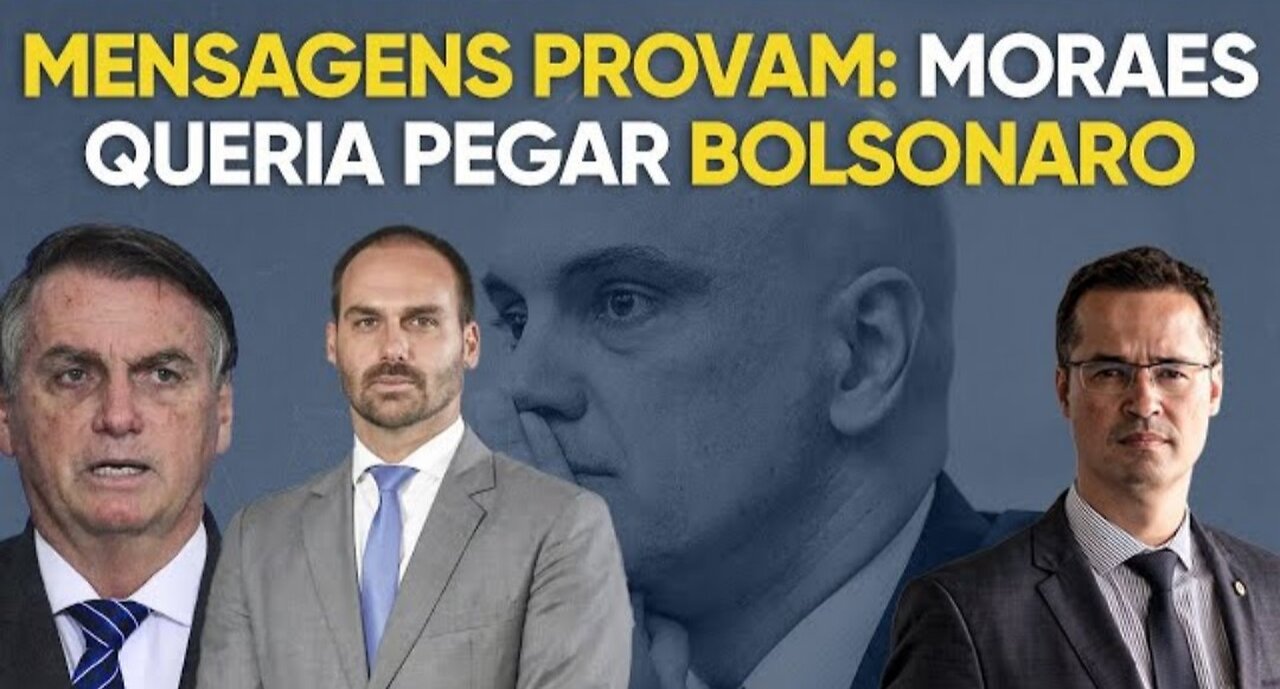 "Ele quer pegar o Eduardo Bolsonaro": mensagens vazadas de Moraes provam que ele escolhia alvos