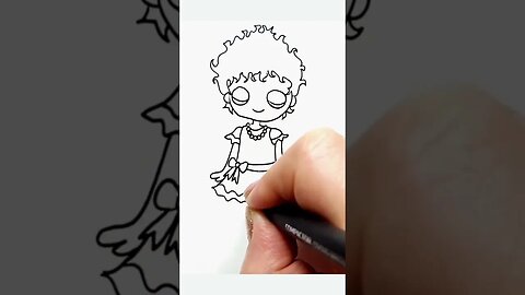 How to draw and paint Fancy Nancy Clancy