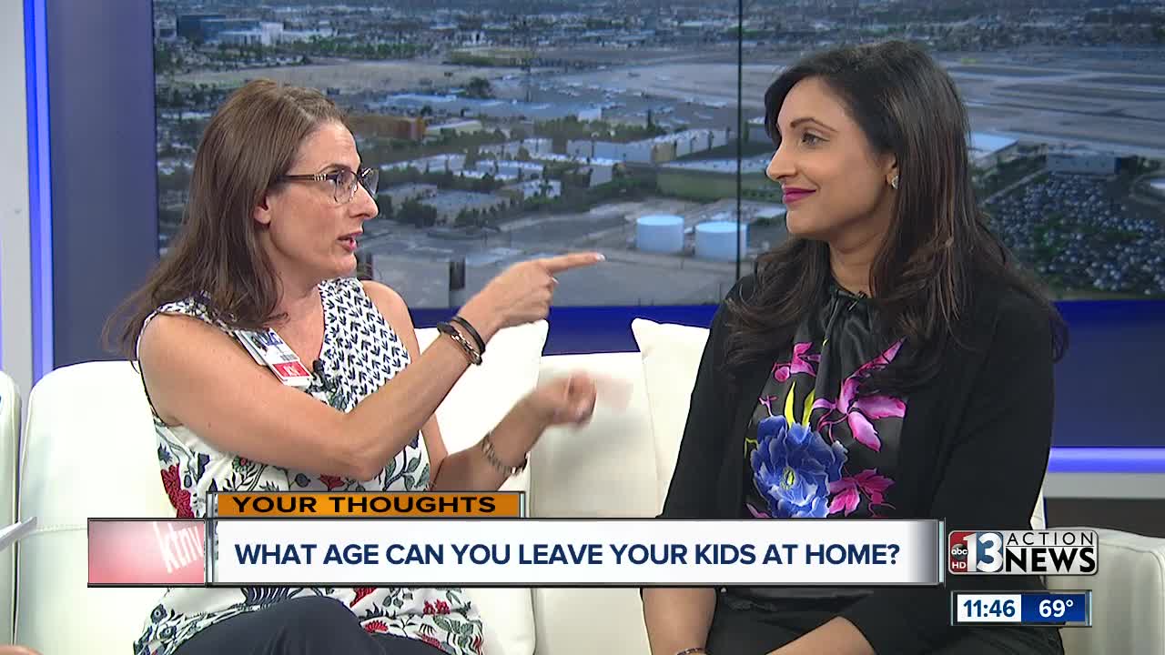 YOUR THOUGHTS: Local mom and UMC nurse talk about the acceptable age for kids to stay at home alone