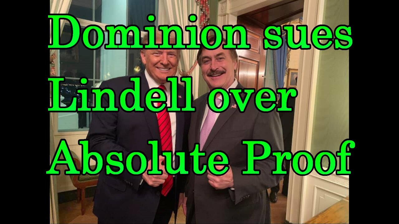 Dominion Lawsuits and The Shadow conspiracy behind the 2020 election!!