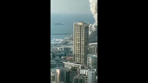 Beirut explosion several angles
