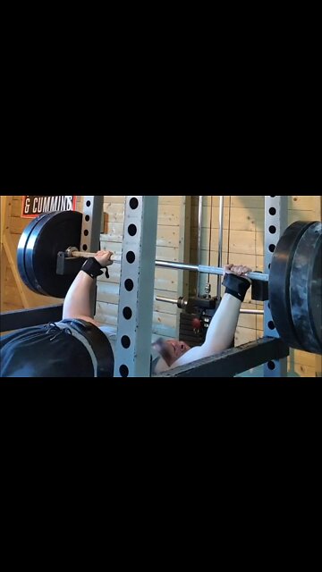NO WAY! 102.5 Kgs x 5.99 Reps BENCH PRESS