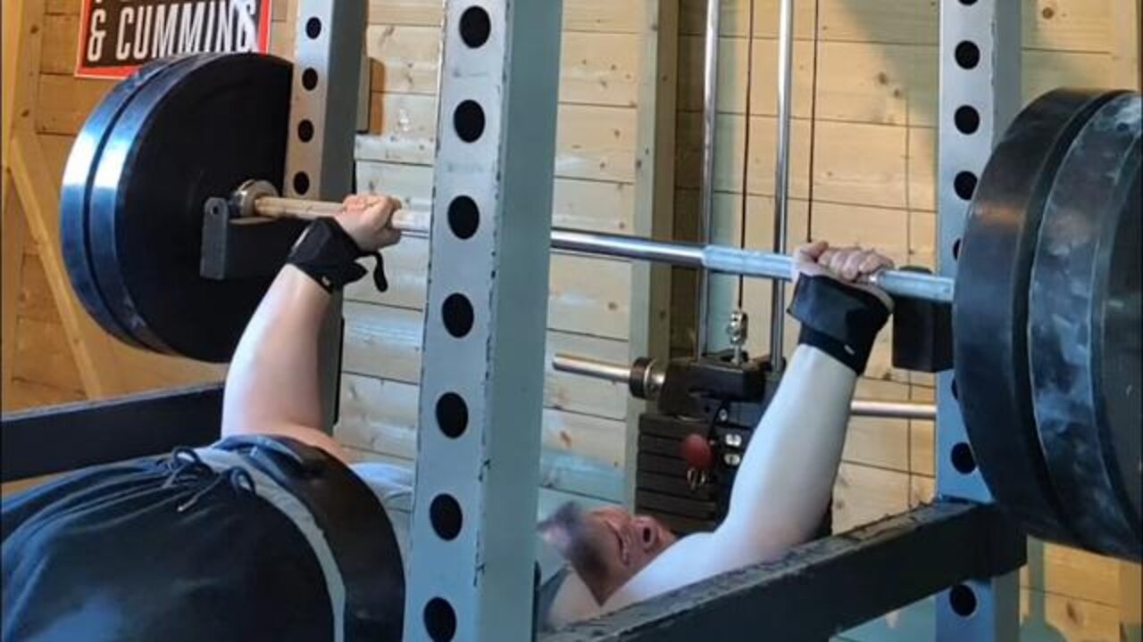 NO WAY! 102.5 Kgs x 5.99 Reps BENCH PRESS