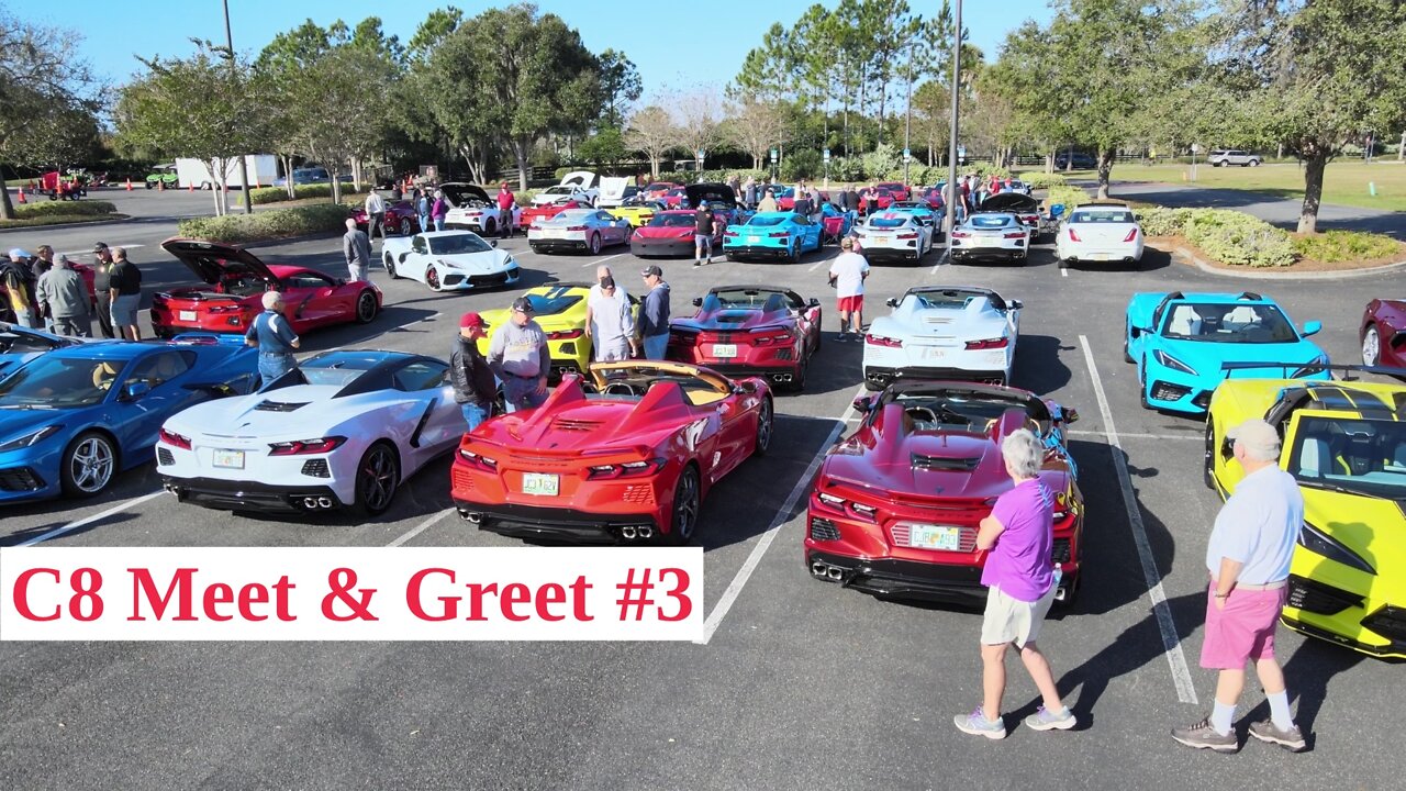 C8 Corvette Meet & Greet The Villages, FL Jan 8 2022
