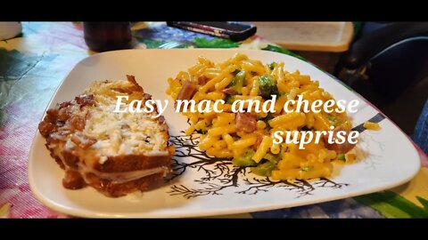 Mac and cheese surprise #macandcheese