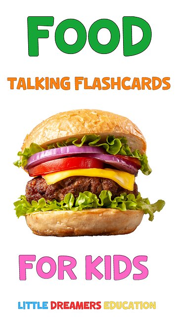 Food Talking Flashcards For Kids