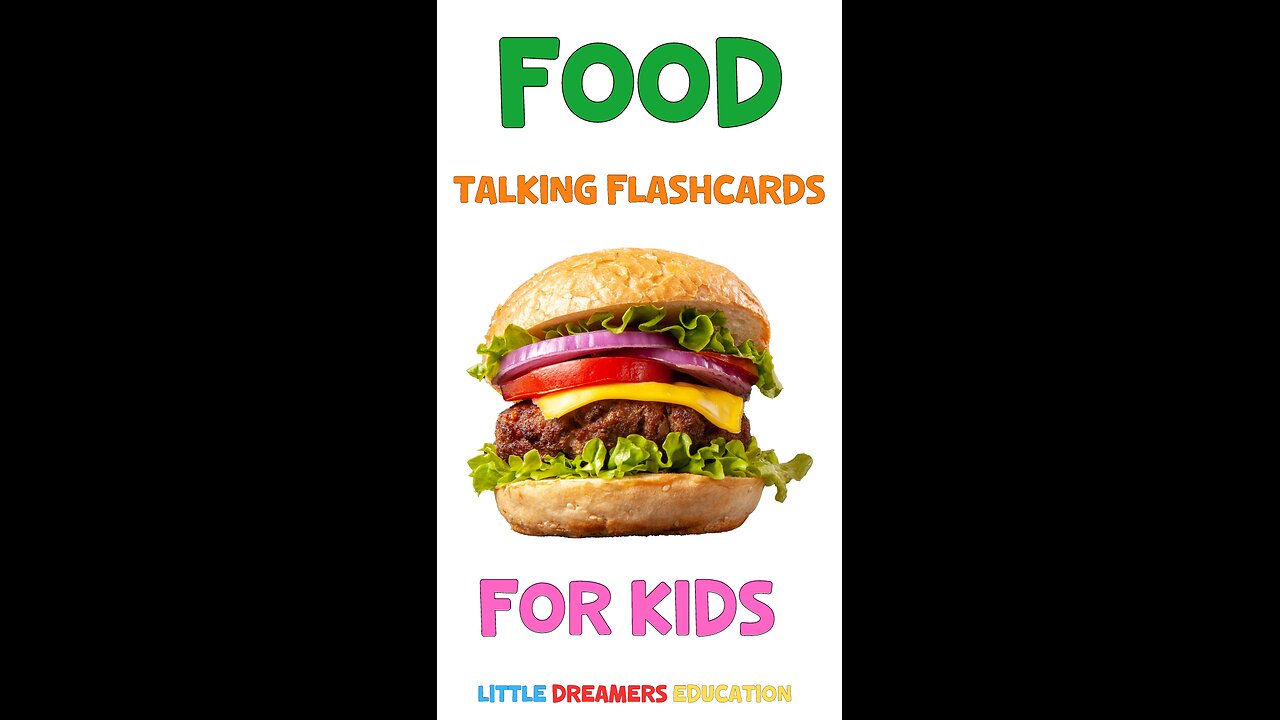 Food Talking Flashcards For Kids