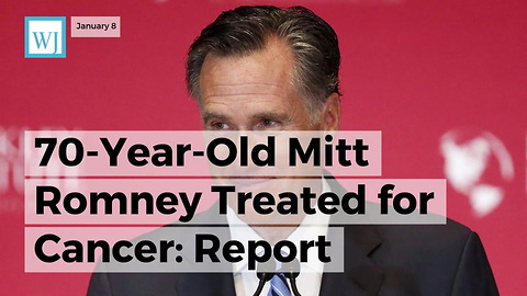 70-year-old Mitt Romney Treated For Cancer: Report