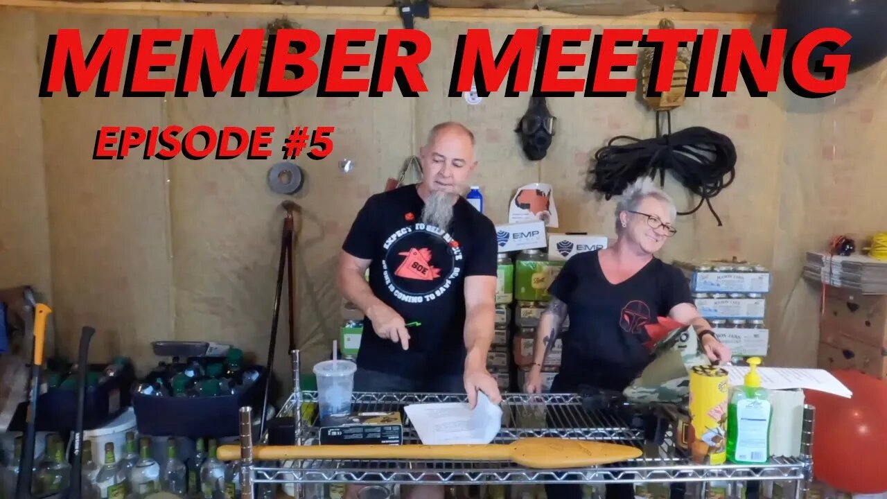 Member Meeting ep5 #farm #prepping #homestead #prepper #seeds #planting #farmlife