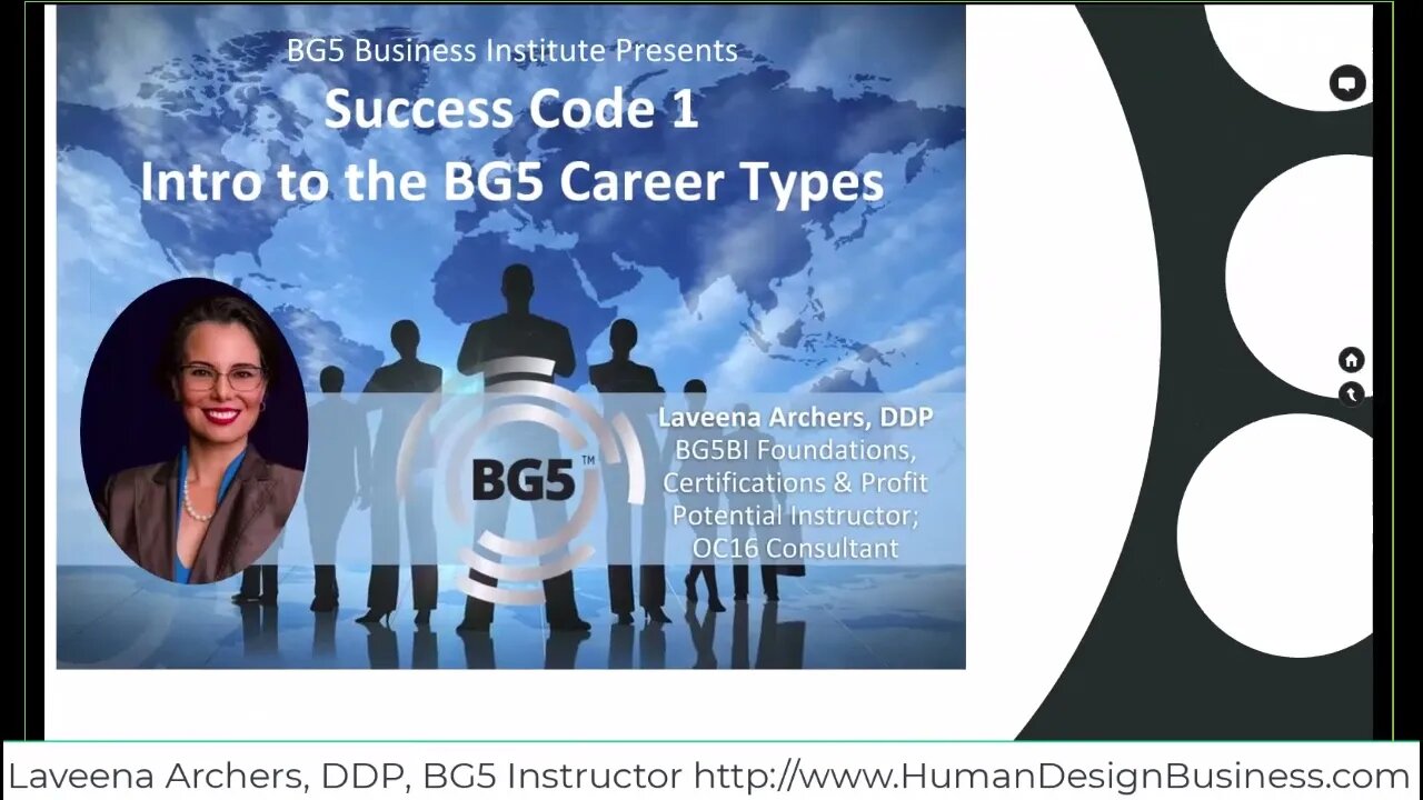 Human Design System Intro to BG5 Career Design Types Overview