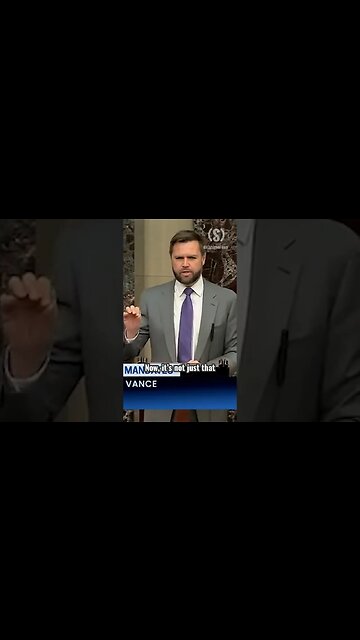 "All of us have lived through the failed experiment of mass mandatory masking," says Sen. JD Vance