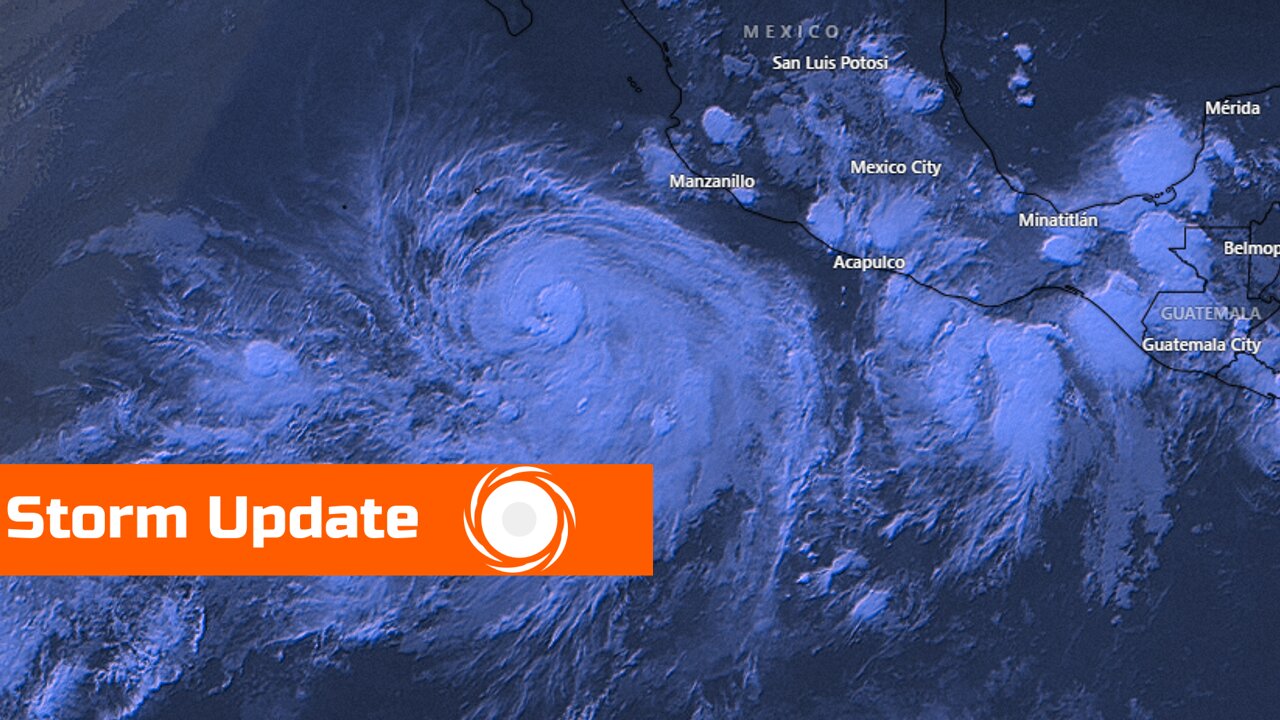 Update 1|Hurricane Adrian Stays out to Sea|10:00 PM CST 8 PM PST June,28th,2023
