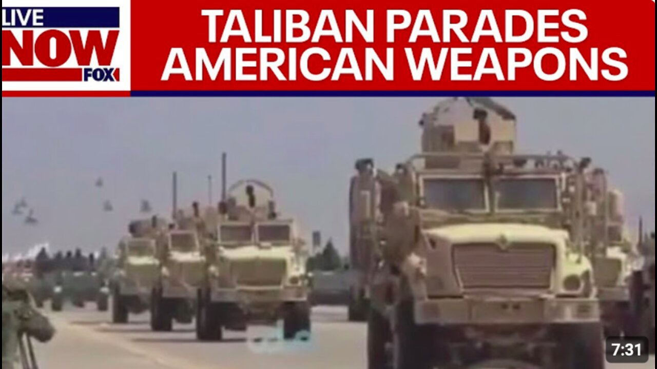 Taliban shows off US military vehicles 3 years after Afghanistan withdrawal | LiveNOW from FOX