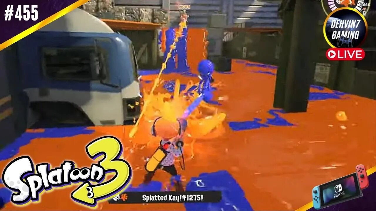 Its Splat Time with Aerospray MG! Turf wars with viewers! | Splatoon 3