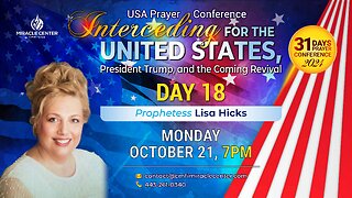 31 Days USA Prayer For President Trump: Day 18 // Prophetess Lisa Hicks