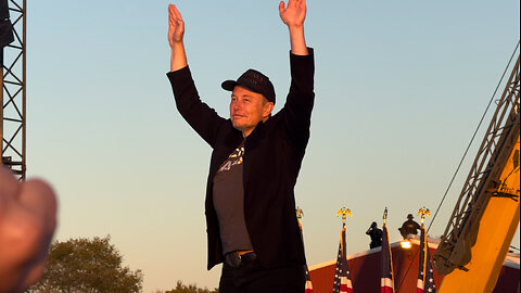 Elon Musk Joins Trump On Stage at Rally in Pennsylvania