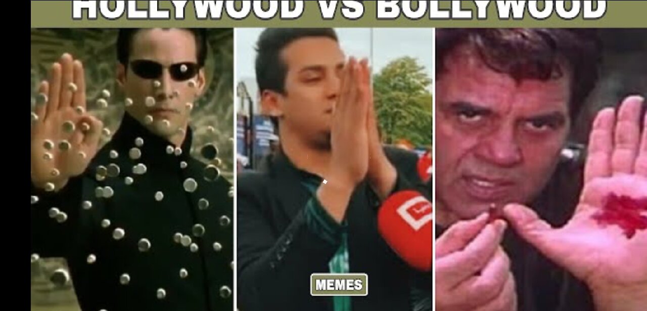 Hollywood VS Bollywood best movie scene | funny video| 2021