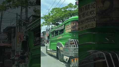 Green Jeepney #shortsvideo #shortvideo #travel #shortsfeed #shorts #short #subscribe