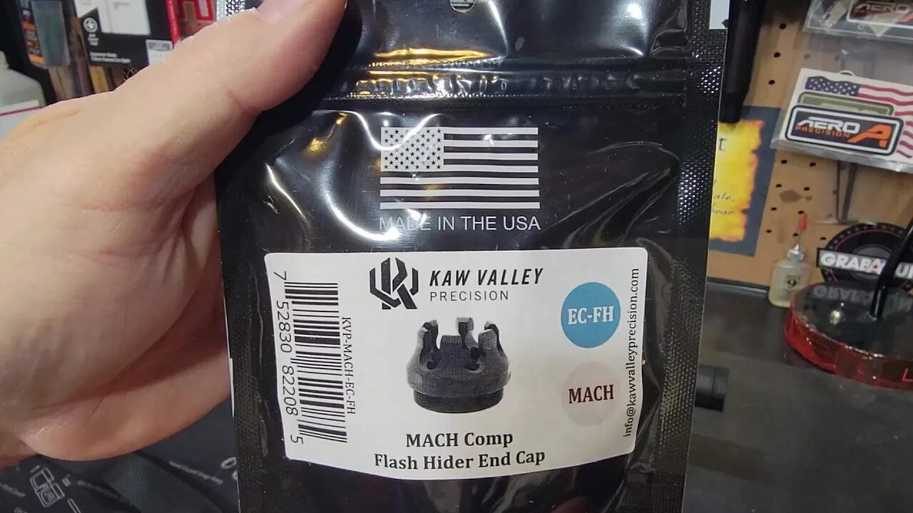 Kaw Valley Precision MACH 3 Flash Hider End Cap Review 07/15/2023