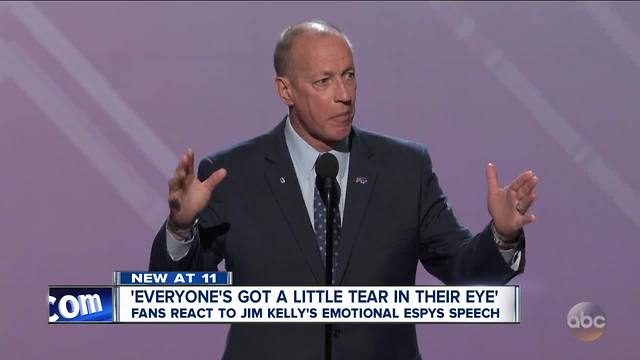 Buffalo Bills legend Jim Kelly awarded Jimmy V ESPY