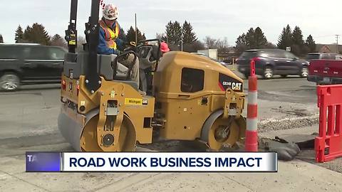 Macomb County businesses feeling the pinch as road work impacts customers