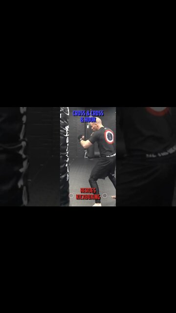 Heroes Training Center | Kickboxing & MMA "How To Double Up" Cross & Cross & Hook | #Shorts