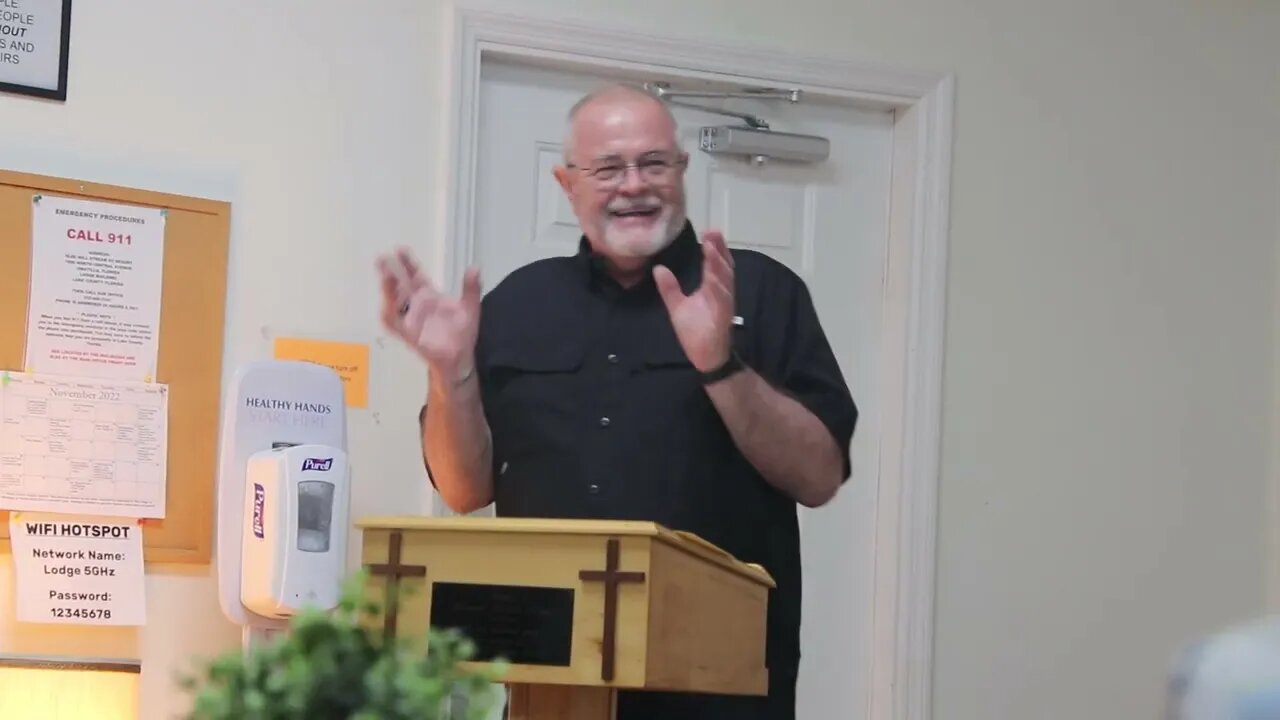 Wally at Ken Redner's Memorial