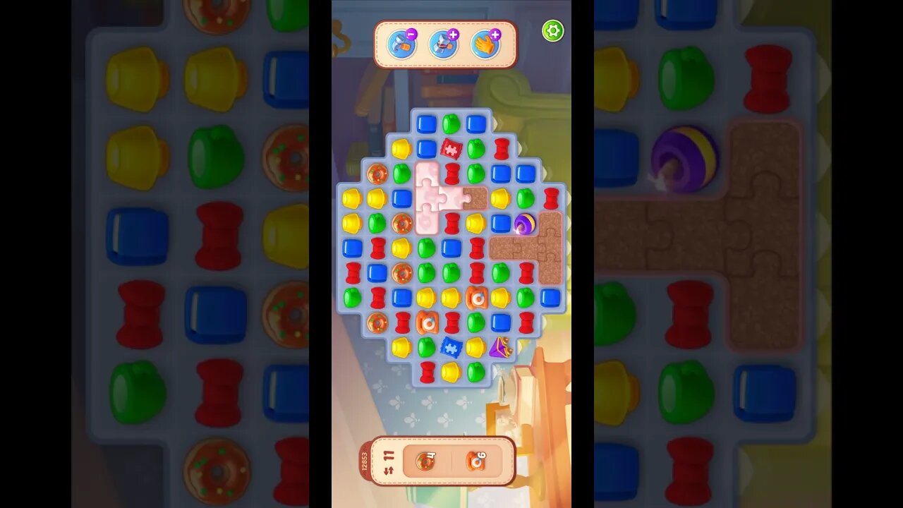 Shorts Playrix Homescapes Gameplay Walkthrough Level 12853-010