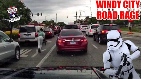 Gunman with Fully Automatic Rifle Opens Fire in Chicago Traffic in Broad Daylight !