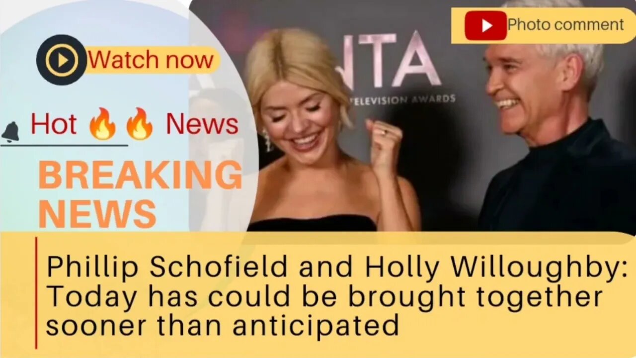 Phillip Schofield and Holly Willoughby: Today has could be brought together sooner than anticipated