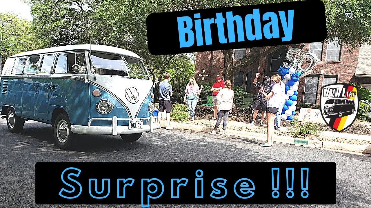 We Showed Up With 14 Volkswagens! And made his day