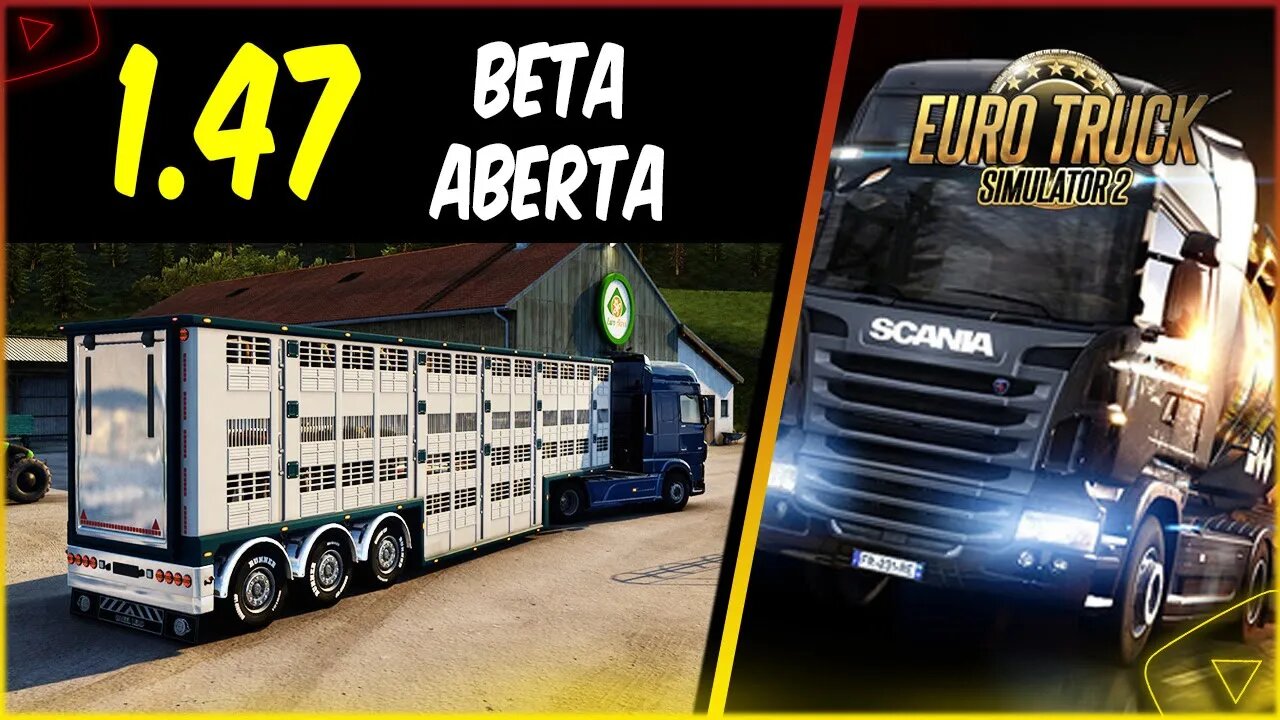 ETS2 1.47 BETA ABERTA TESTANDO AS NOVIDADES EURO TRUCK SIMULATOR 2 1.47 BETA ABERTA