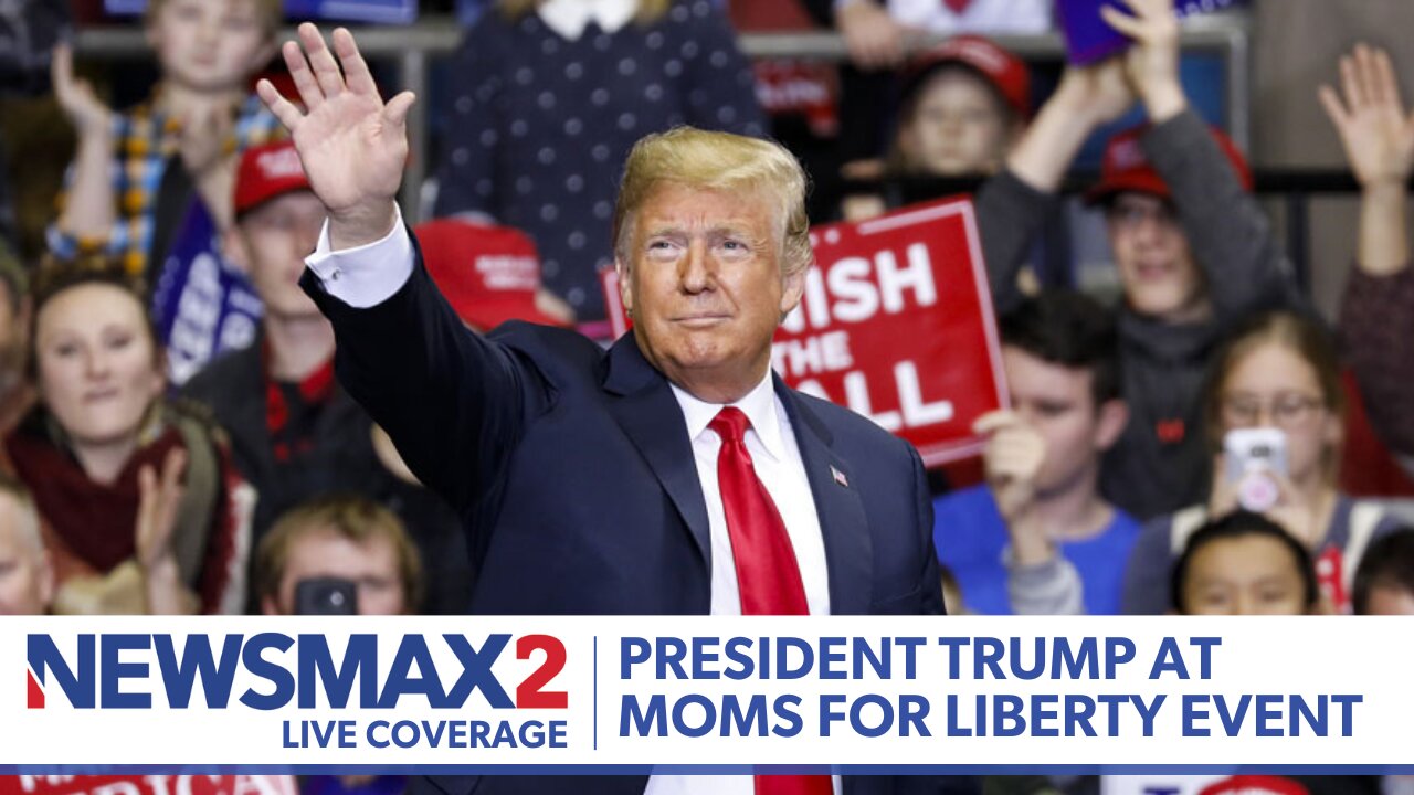 LIVE: President Donald Trump speaks at Moms For Liberty summit | NEWSMAX2