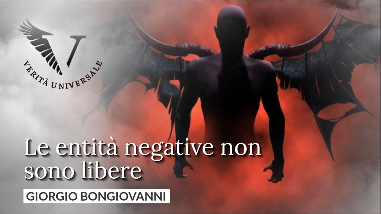 Le entità negative non sono libere - Giorgio Bongiovanni