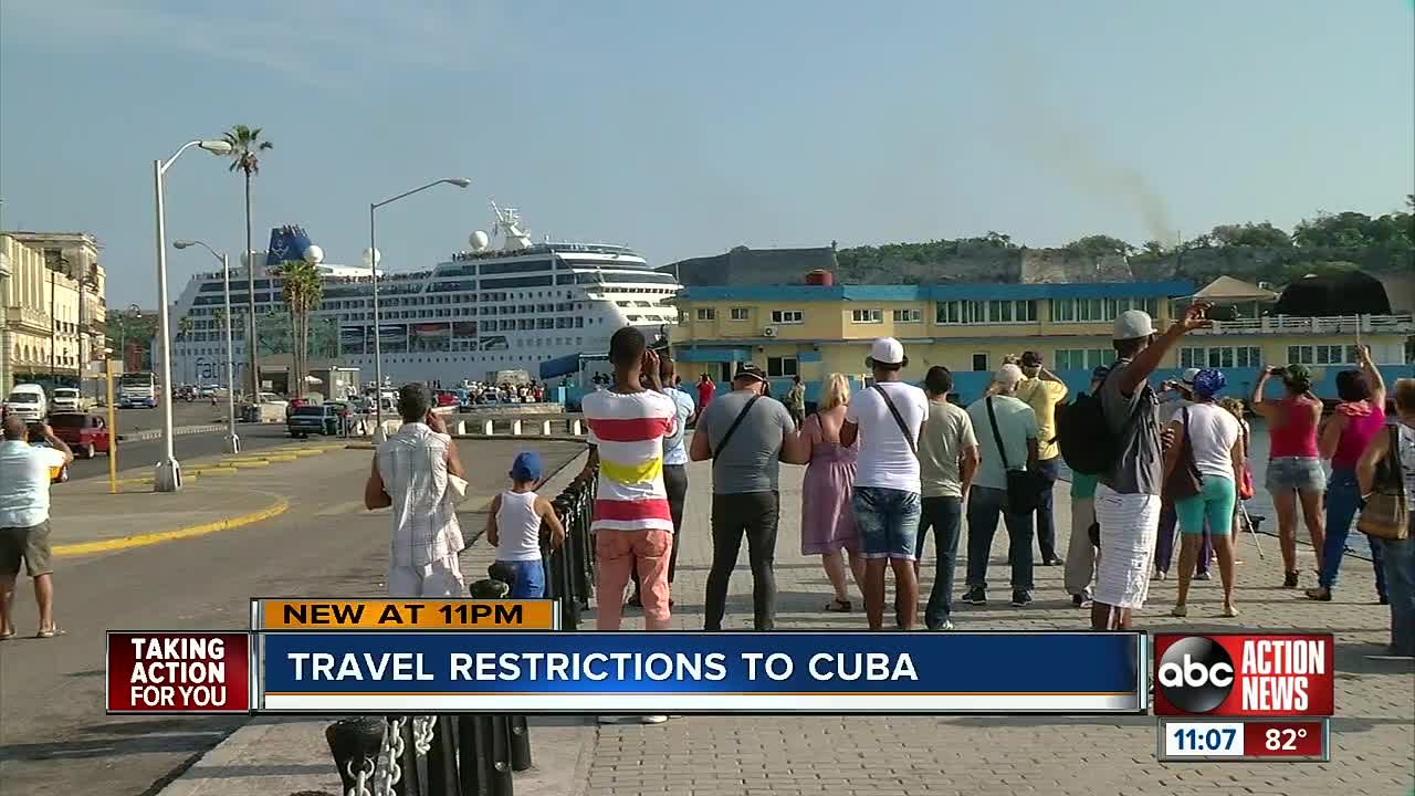 Trump administration puts new restrictions on Cuba travel