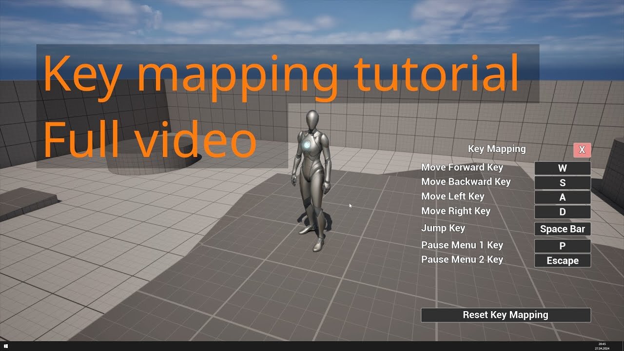 Unreal engine 5.3 Enhanced key mapping tutorial full tutorial