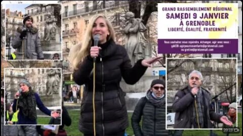 GRENOBLE - Marche pour les Libertés 🕊 9.01.21