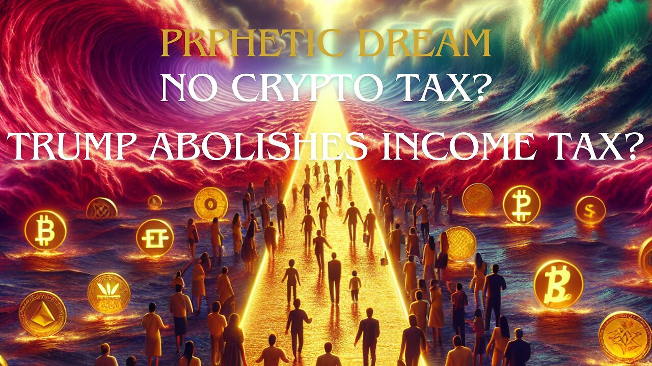 No More Taxes! First on Crypto Gains ... Next Income Tax!