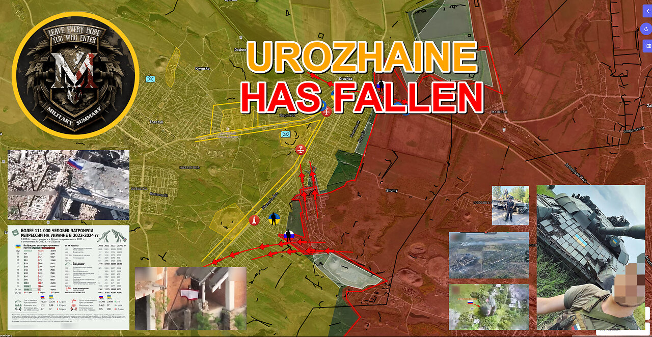 Breakthrough In Pivdenne⚔️ The Russians Captured Urozhaine🚨 Military Summary And Analysis 2024.07.13