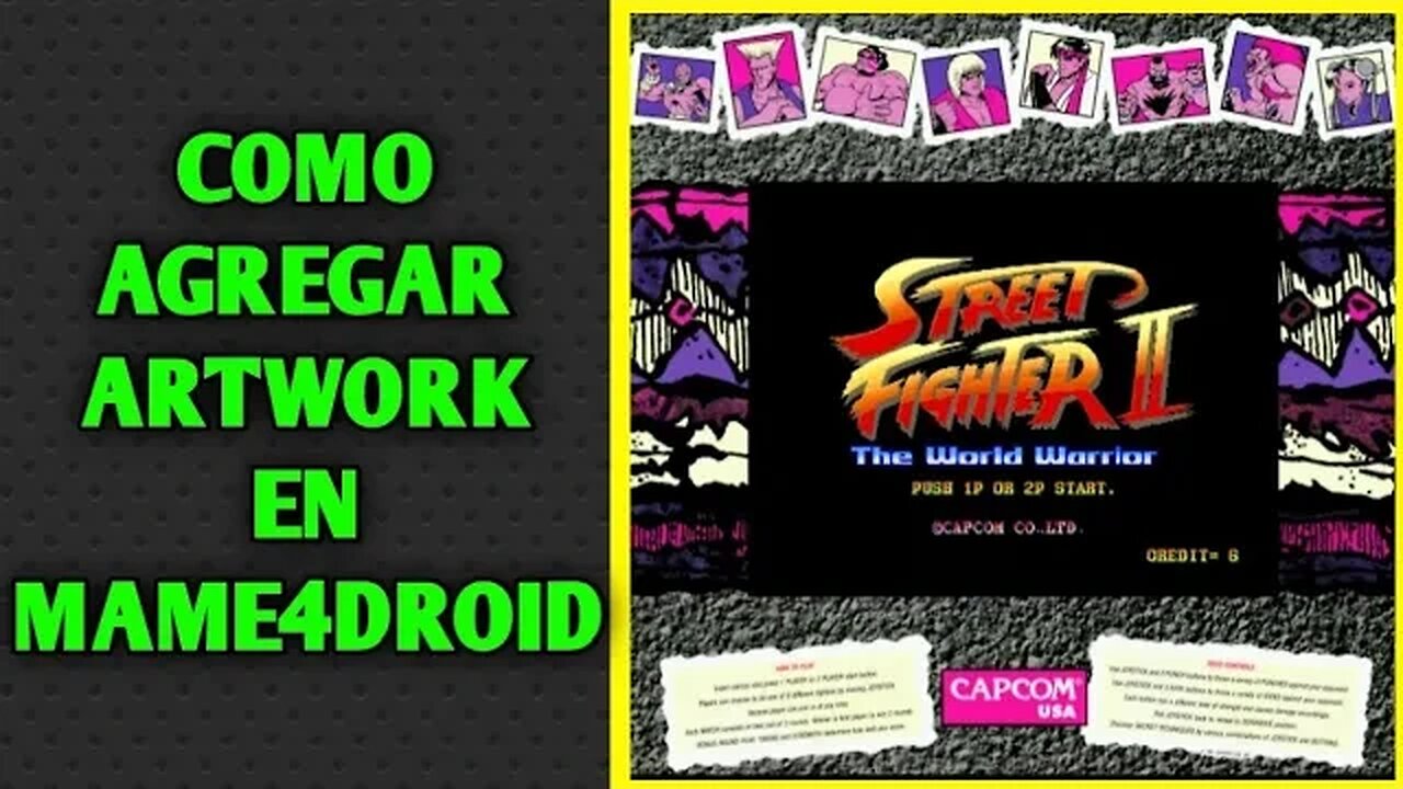 Como Agregar ARTWORK en el Emulador MAME4DROID