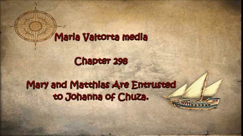 Mary and Matthias Are Entrusted Johanna of Chuza.