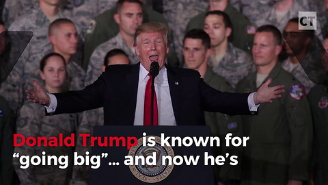 Trump Unveils New Take on Military Tradition