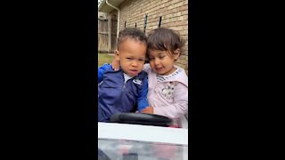 Little Boy Loves His Friend But Needs His Personal Space