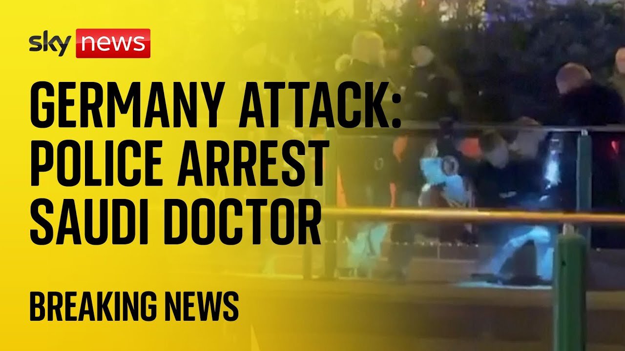 Germany: Police arrest Saudi doctor after car ploughs into Christmas market, killing at least two