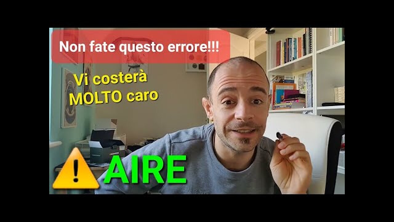 Non fatevi fregare dal FISCO Italiano-L'ISCRIZIONE ALL'AIRE (ANAGRAFE ITALIANI RESIDENTI ALL'ESTERO) meno incentivi per il rientro degli italiani dall'estero,con gli incentivi di prima NON è TORNATO NESSUNO in MERDALIA💩