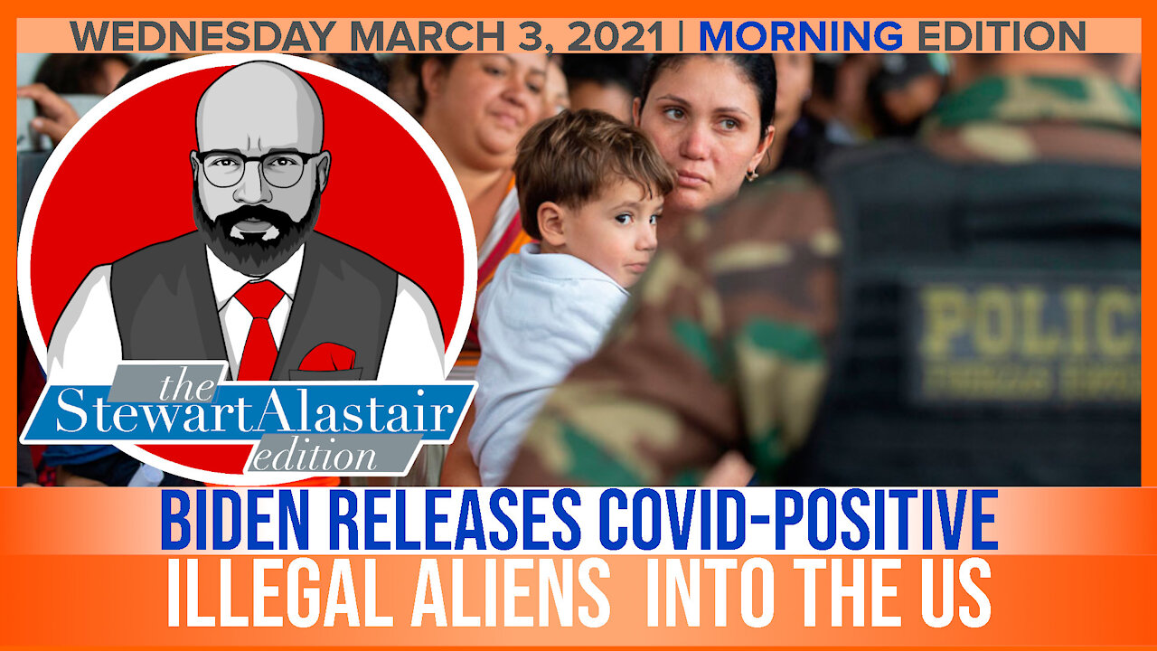 BIDEN RELEASES COVID-POSITIVE ILLEGAL ALIENS INTO THE US