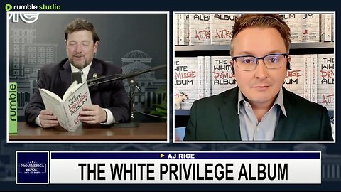 INTERVIEW: A.J. Rice — The White Privilege Album | November 19, 2024 #ProAmericaReport